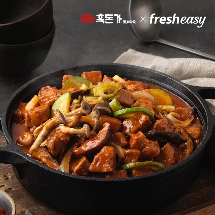 [FreshEasy] 프레시지X흑돈가 제주 흑돼지 짜글이